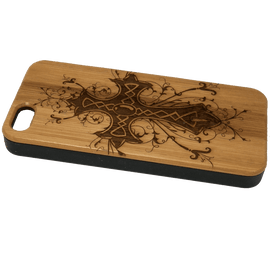 Celtic Cross iPhone 6 Case Eco Friendly Bamboo Wood Cover